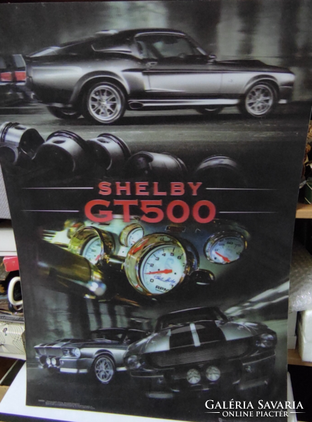 Shelby GT 500 3D-s autós poszter falikép