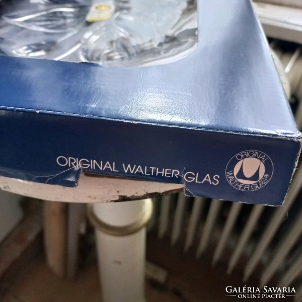 Original Walther-glass kristály kínáló
