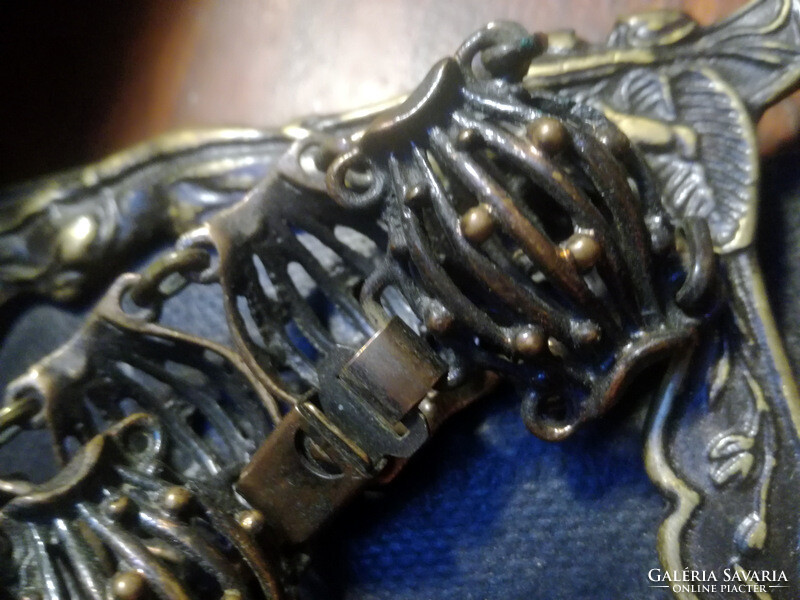 Vintage craftsman bronze bracelet bracelet arm bangle