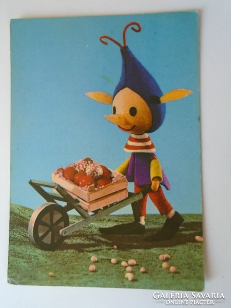 D194991 old postcard - gnome 1965