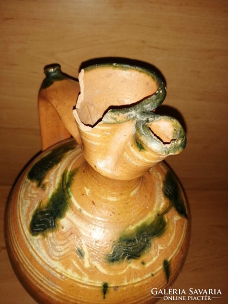 Ceramic rattle jug 33 cm high