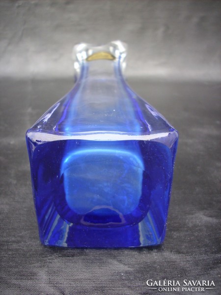 Kék üvegváza Austria Lux Glass