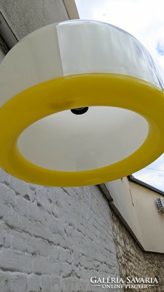 Szarvasi (white-yellow) floor lamp