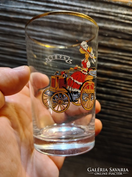 1894 Old timer glass cup