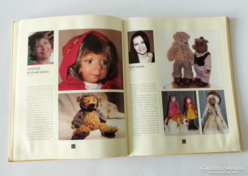 Picture book of Hungarian artist dolls - doll makers