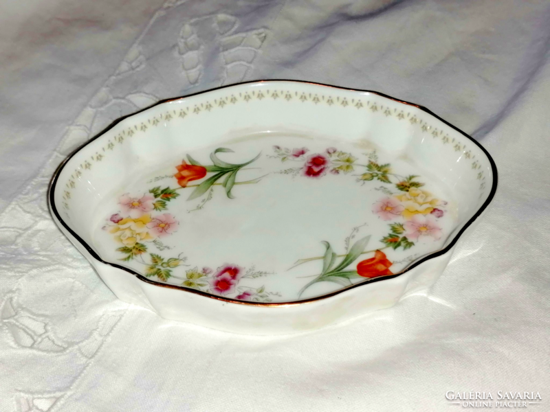 Wedgwood, English porcelain, floral ring holder bowl