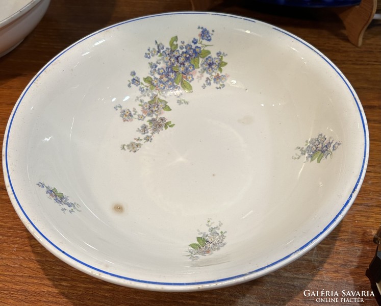 Granite, forget-me-not bowls