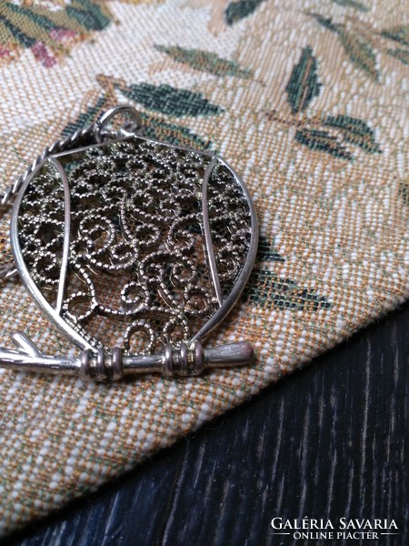 Handmade filigree pendant