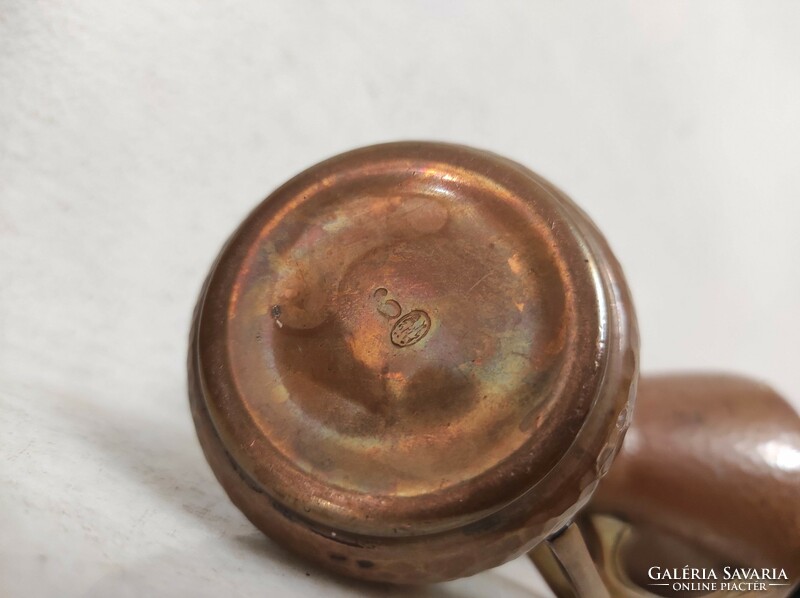 Antique Art Nouveau Art Nouveau copper coffee set damaged 185 6654