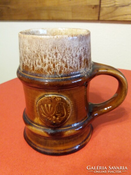 Zsolnay beer mug - cluster pearl