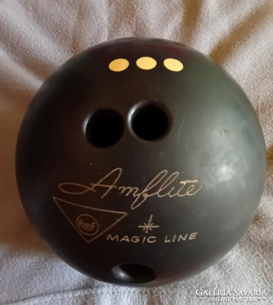 Amerikai bowling golyó táskával
