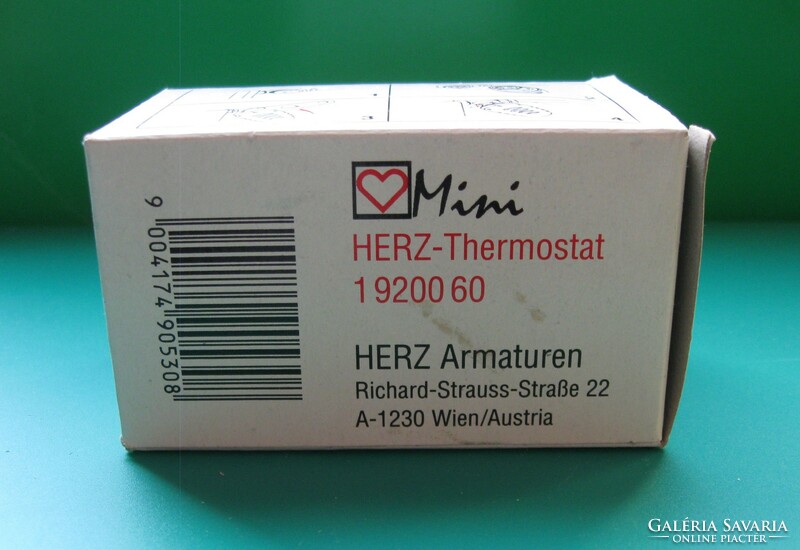 RADIÁTOR - termosztatikus fej  - HERZ “Mini” 1 9200 60
