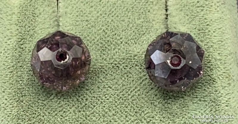 Crystal sterling silver /925/ earrings--new