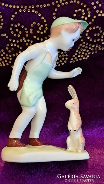 Bunny boy porcelain (l3672)
