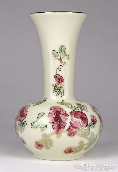1M850 flawless Zsolnay butter-colored porcelain vase 11.5 Cm