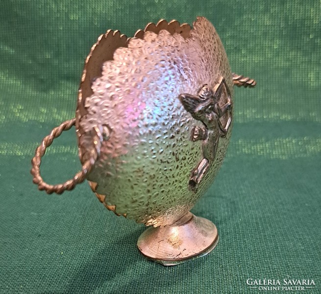 Puttous silver-plated miniature ornament (m3739)