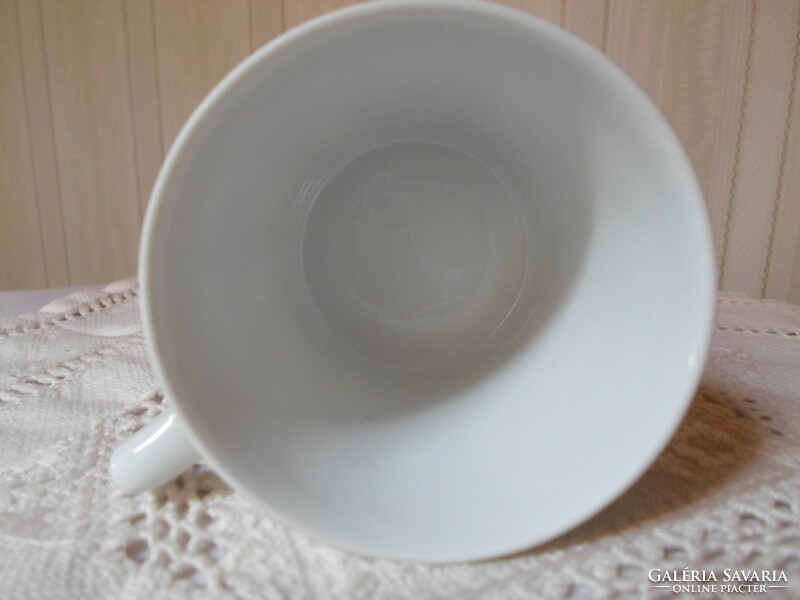 German porcelain coffee cup, cup (eschenbach; coffee, leaf)