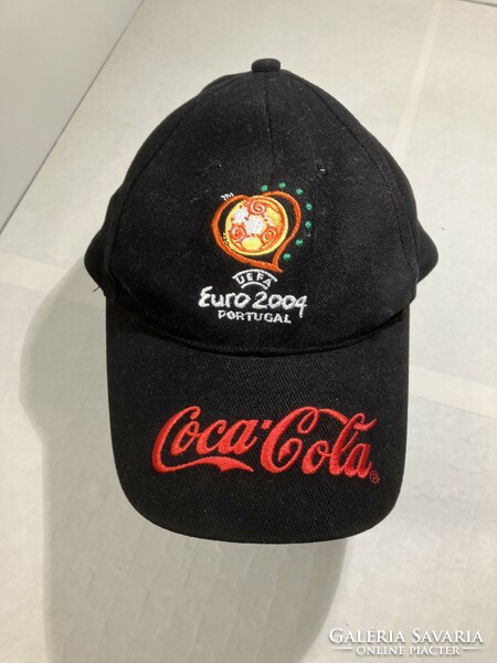 Baseball cap - uefa euro2004 - portugal + coca cola inscription