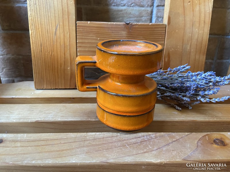 Craftsman ceramic candle holder