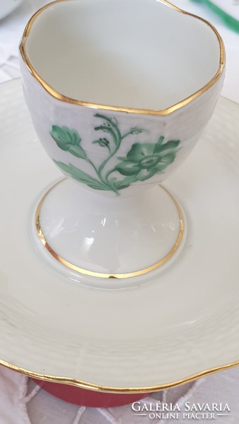 Beautiful Herend egg holder with zv pattern!