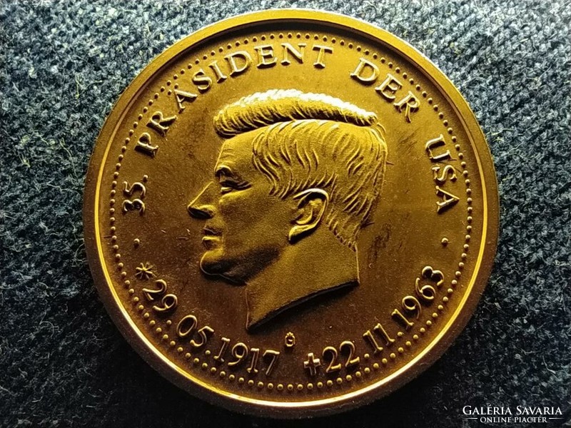 Usa 35. President john f. Kennedy in Berlin 1963 commemorative medal (id64581)