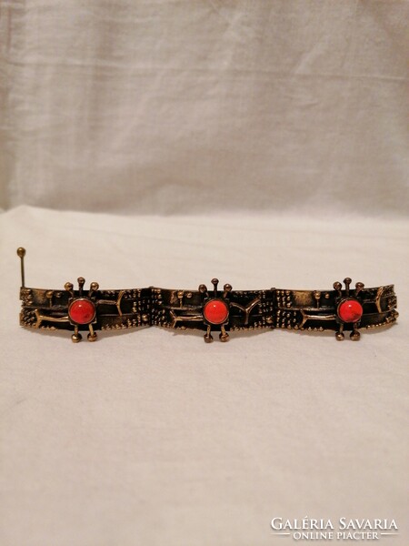 József Péri industrial art bracelet