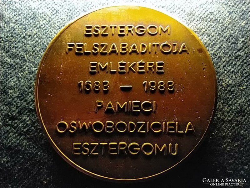 Commemorative medal in memory of the liberator of Esztergom 1683-1983 (id64545)