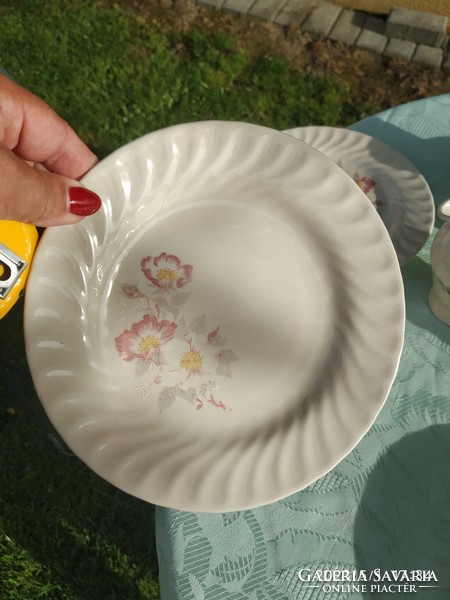 Apulum porcelain breakfast set for sale! Porcelain tea set, small plate for replacement