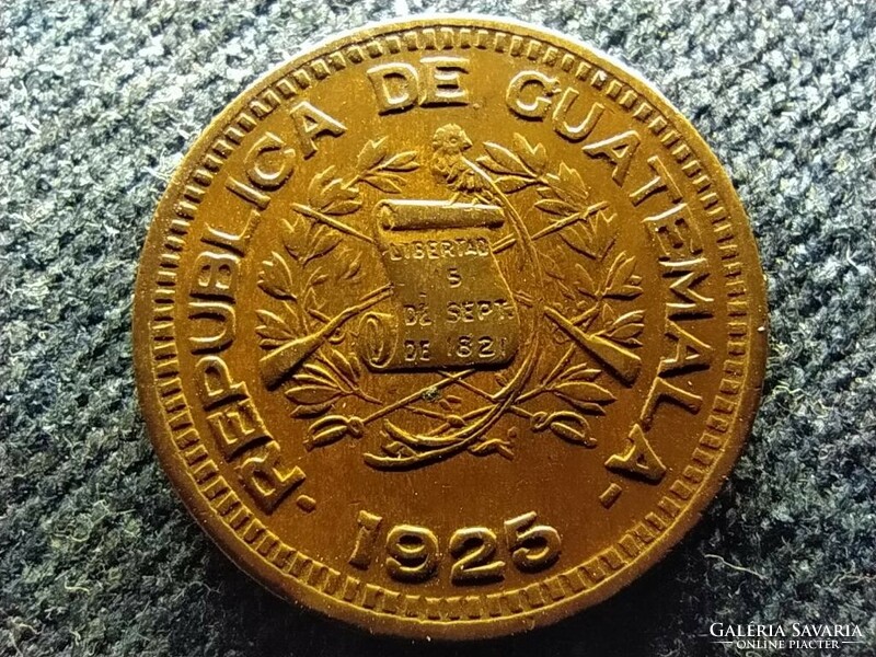 Guatemala Köztársaság - (1841-0) 1 centavo 1925 RITKA (id73090)