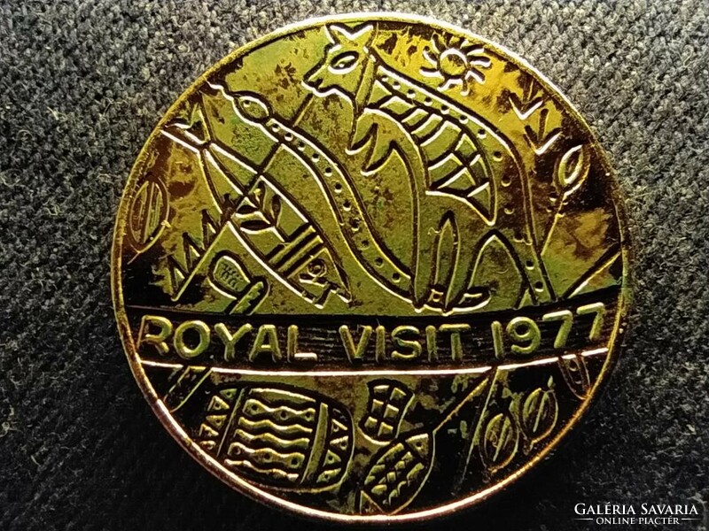 Királyi ezüst jubileumi ünnepségek 1977 emlékérem (id69345)