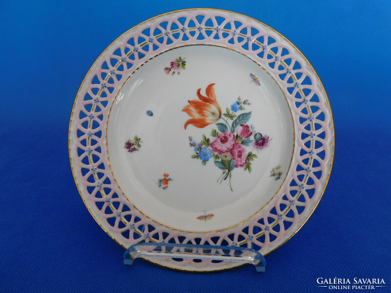 Herend antique 1905 openwork decorative bowl
