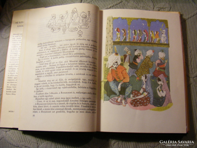 The most beautiful tales of the Arabian Nights 1981 with drawings by róna emy
