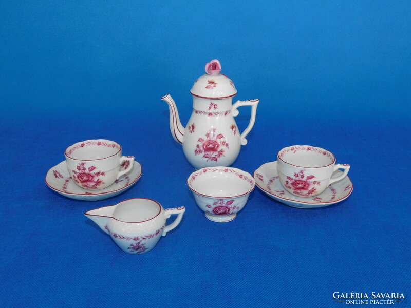 Herend 1943 antique nanking bouquet pattern 2-piece coffee set