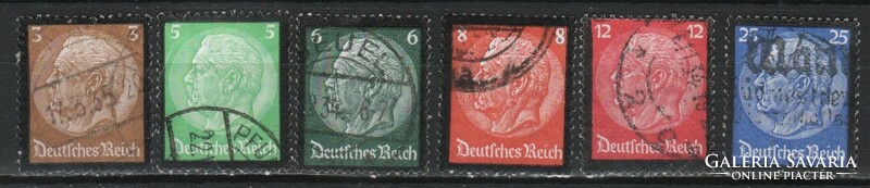 Deutsches Reich 0672 Mi 548-553      14,00 Euró