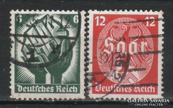 Deutsches Reich 0674 Mi 544-545      1,50 Euró