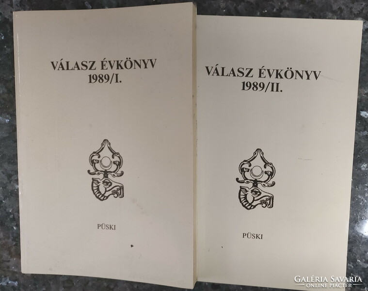 VÁLASZ ÉVKÖNYV 1989 / I. ÉS II.