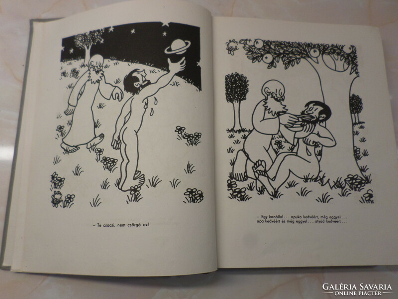 Ádám and éva's novel by Jean Effel, thought book publisher, 1963