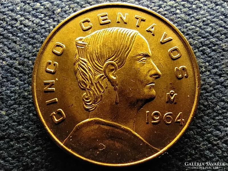 Mexikó 5 Centavos 1964 Mo (id66495)