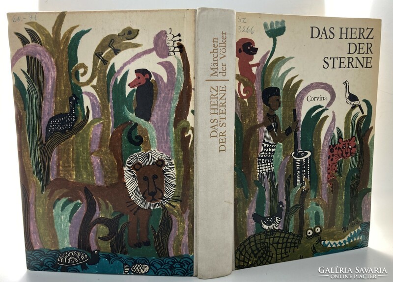 Folk tales: the heart of the stars. African tales in German - with drawings by Emma Heinzelmann