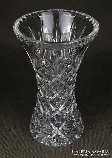 1M878 beautiful polished glass vase flower vase 19 cm