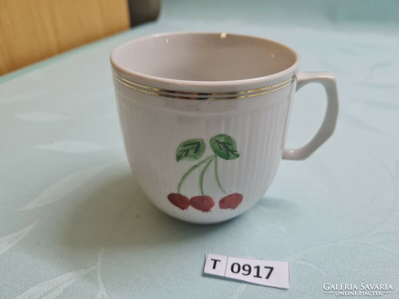 T0917 North Korean cherry mug