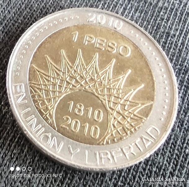 Argentína 2010. Emlék 1 peso