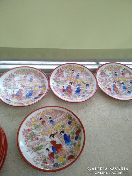 Porcelain cookie plates, Japanese