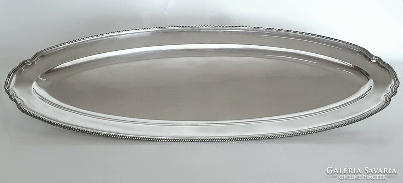 Huge silver (800) bachruch tray set