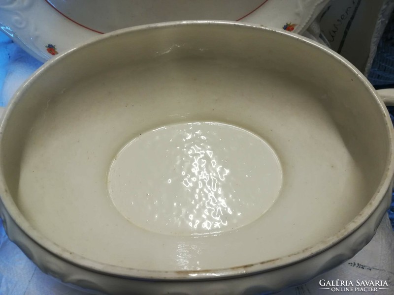 Granite poppy soup bowl