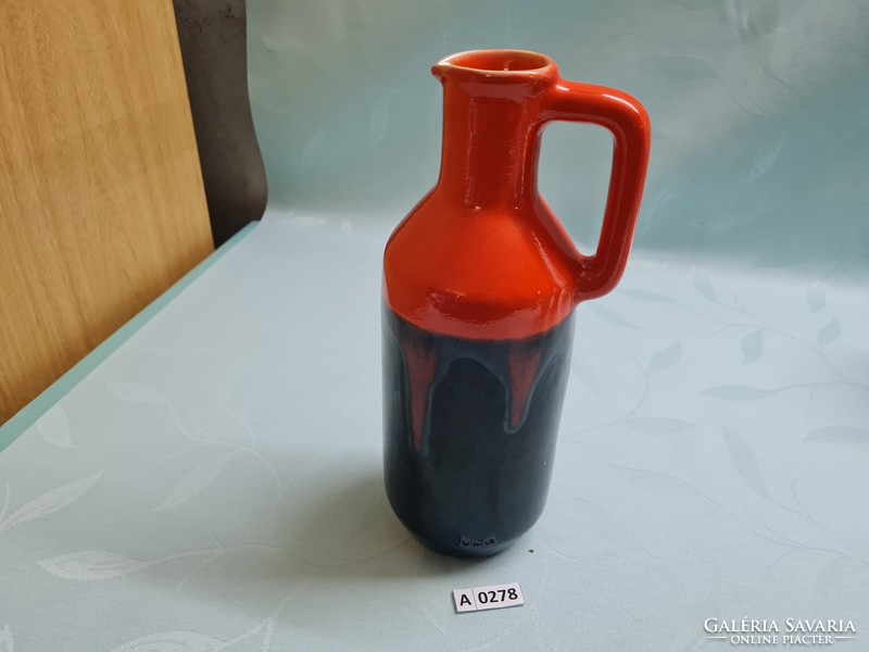 A0278 lake head ceramic wine pourer 25 cm