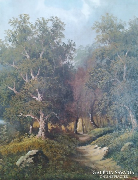 Biedermeier painting landscape