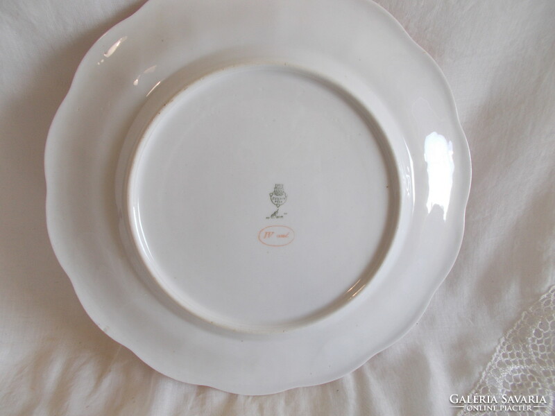 Zsolnay "Éva" porcelán tányér