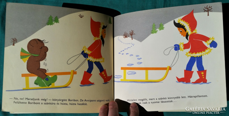 Veronika Marek: annipanni, it's snowing! - 1970s - children's and youth literature > fairy tales >