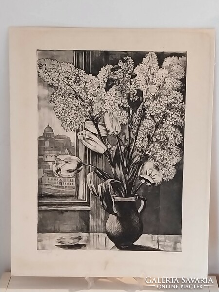 MAURER DÓRA(1937-   ):Virágok